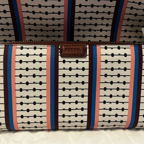 Fossil brand Rachel satchel and wallet - Picture 2 of 9